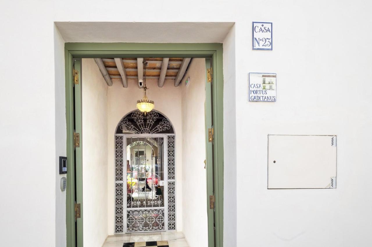 Casa Portus Gaditanus S XVIII Patio Andaluz El Puerto de Santa María Kamer foto
