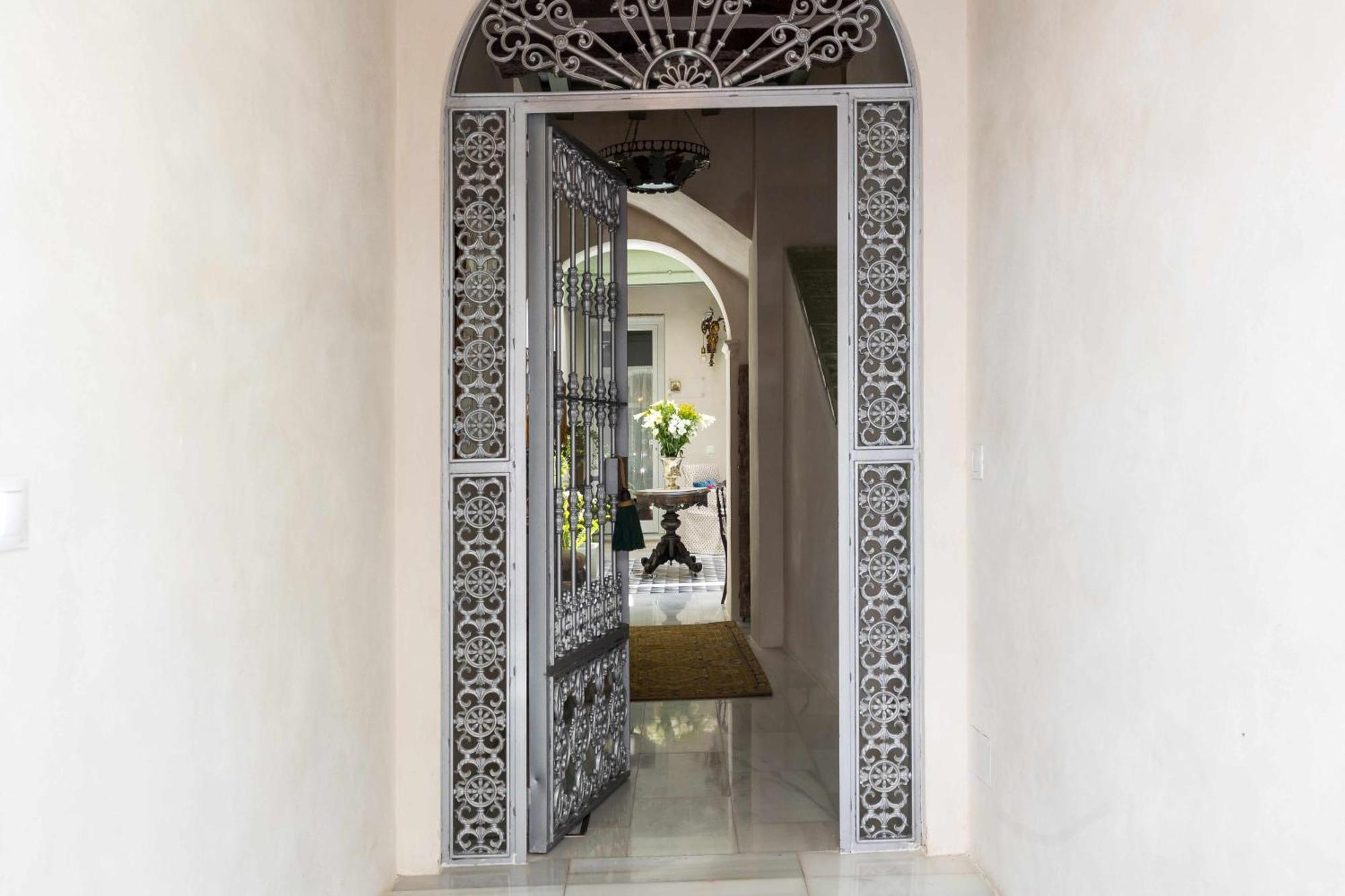 Casa Portus Gaditanus S XVIII Patio Andaluz El Puerto de Santa María Kamer foto